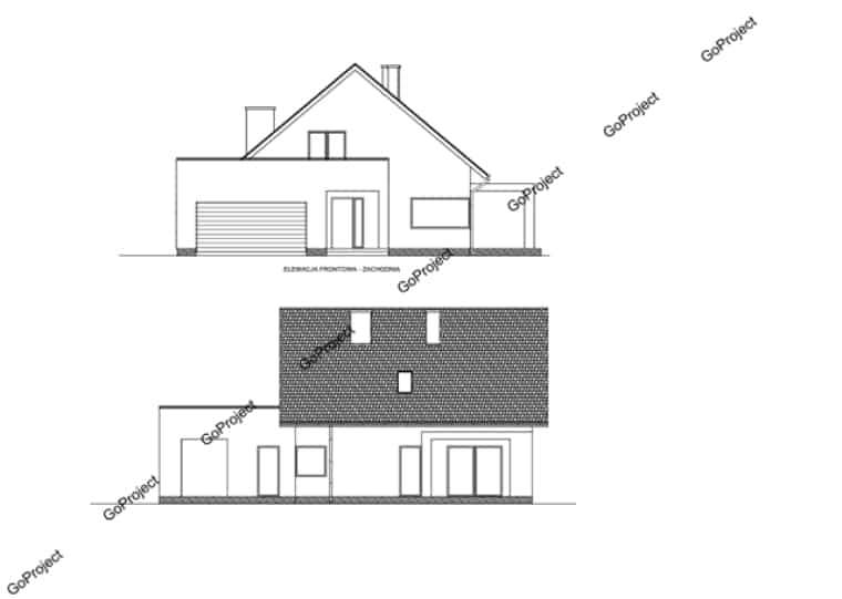 Projekt domu chojnice 3